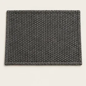 Charcoal Texture Placemat — illustrative design reference