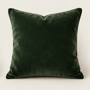 Forest Velvet Cushion Cover — illustrative design reference