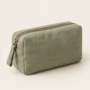 Sage Zip Pouch — illustrative design reference