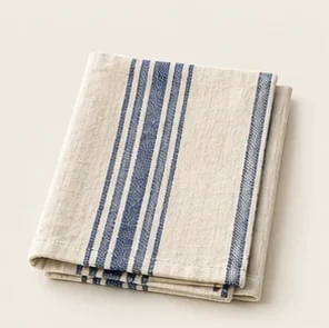Blue Stripe Tea Towel — illustrative design reference