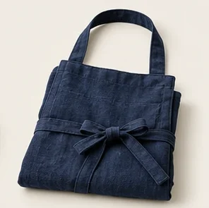 Navy Everyday Apron — illustrative design reference