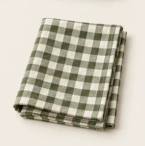 Gingham Kitchen Towel — illustrative design reference