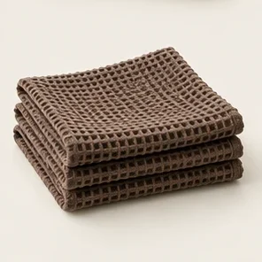 Cocoa Waffle Dishcloth — illustrative design reference