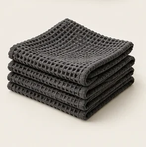 Charcoal Cleaning Cloth Set — illustrative design reference