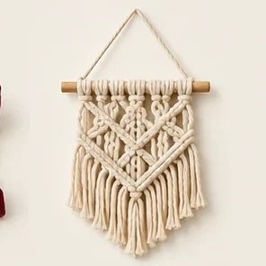 Natural Mini Wall Hanging — illustrative design reference