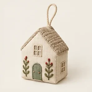 Ivory House Ornament — illustrative design reference