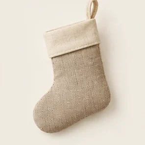 Natural Mini Stocking — illustrative design reference
