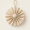 Ivory Fabric Rosette — illustrative design reference