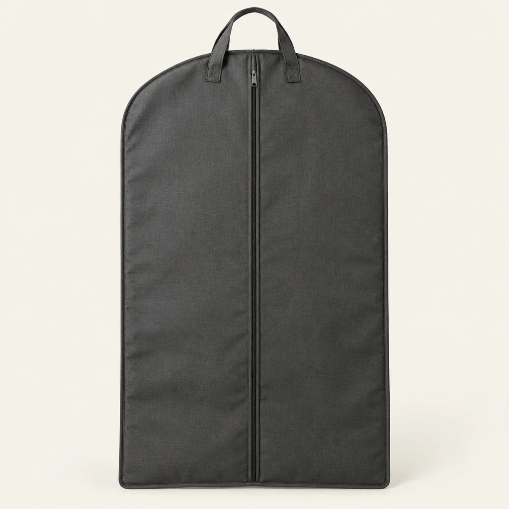 Charcoal Clothing Bag — original high-resolution design illustration Charcoal Clothing Bag on a warm ivory background — AI-generated design illustration